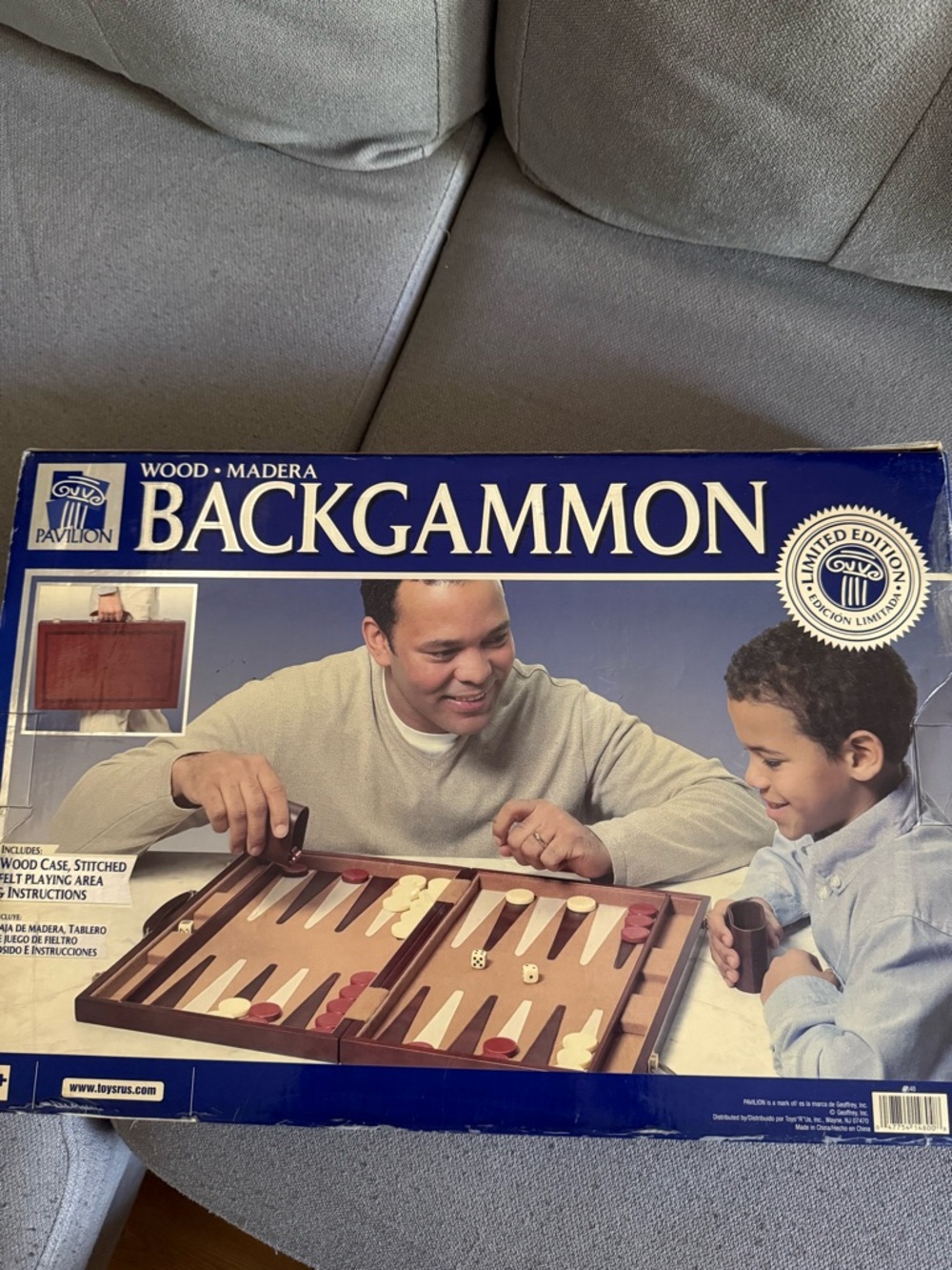 Vintage Pavilion Limited Edition Backgammon Set - NJ 07470 Wayne